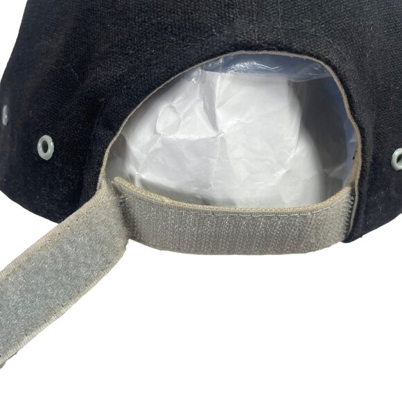 San Antonio Spurs NBA Reebok Hat One Size Adjustable Velcro Strap Black & Gray - Picture 4 of 10